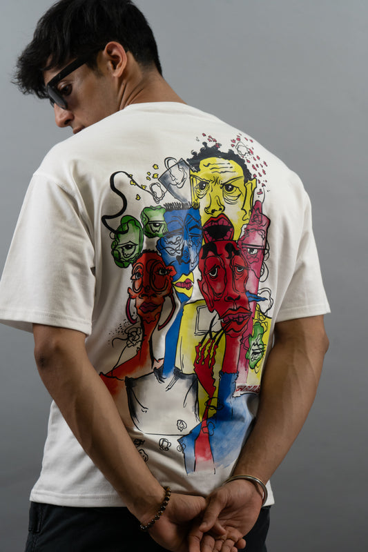 Quirky Crew Oversized T-Shirt